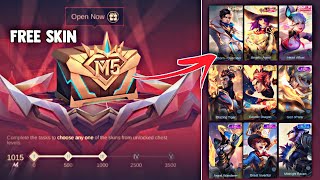 NEW M5 EVENT 2024 GET YOUR FREE SPECIAL SKIN AND LIMITED EPIC SKIN  REWARDS  MOBILE LEGENDS [upl. by Wendalyn]