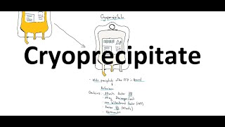 Cryoprecipitate Administration in transfusion therapy part of IV therapy [upl. by Kimmy728]