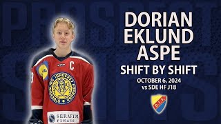 Dorian Eklund Aspe vs SDE HF J18  Oct 6 2024  2027 NHL Draft [upl. by Alika260]