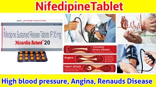 NifedipineTablet किस काम आती है ll Nifedipine tablet uses in hindi ll Pharma lectures ll [upl. by Ydrah]