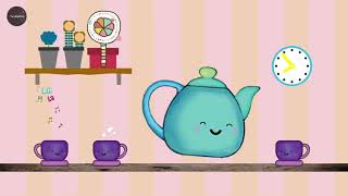 Chinese Nursery Rhymes I’m a Little Teapot  Cantonese 我是個茶壺  粵語兒歌 [upl. by Faina]