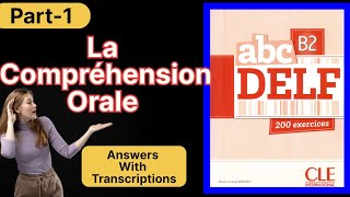 Livre ABC DELF B2  La compréhension orale Niveau delf B2 Part1 [upl. by Cressy764]