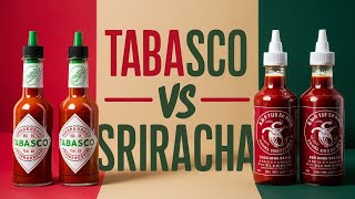 Tabasco vs Sriracha The Spicy Showdown ️ [upl. by Zuliram55]