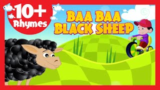 Baa Baa Black Sheep 10 Rhymes  Kids Poems In English [upl. by Francois]