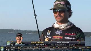 2020 Bassmaster LIVE at Lake Eufaula Day 2 Part 1 [upl. by Leis328]