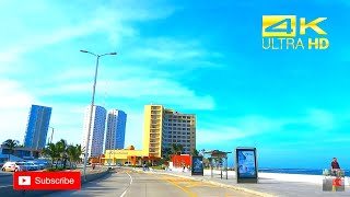 4K  Veracruz Malecón Boca del Río México 🇲🇽 [upl. by Elehcin]