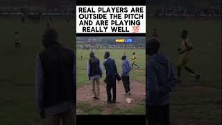 Real players are outside the pitch 😆🤣😂 funny football [upl. by Jillie943]