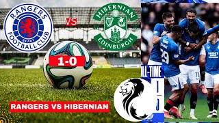 Rangers vs Hibernian 10 Live Stream Scottish Premiership Football Match Score 2024 Highlights FC [upl. by Gascony131]