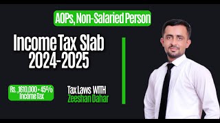 Tax Slab for nonsalaried Person  Budget 2025  Income from Business [upl. by Krystin]