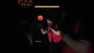 Diljit Dosanjh Angry On Black Selling of Tickets 😠 Diljit Dosanjh Indore concert Live diljitdosanjh [upl. by Annyl]