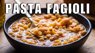 AUTHENTIC PASTA E FAGIOLI  Grandmas Recipe [upl. by Nagaem645]