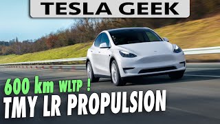 600 KM WLTP pour ce MODEL Y LR Propulsion  il va tout casser [upl. by Xam]