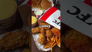 Man Eats Free KFC For an Entire Year😱 [upl. by Sirromad]