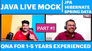 Java mock interview  Hibernate  JPA  java interview questions and answers for experienced 5 years [upl. by Aiekat]