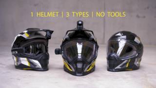 AVENTURO CARBON – The ultimate helmet for Offroad amp Onroad amp Travel [upl. by Lagiba293]