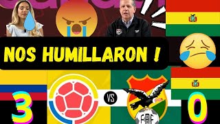 BOLIVIANOS LLORAN X COLOMBIA VS BOLIVIA  MUY TRISTES X PERDER VS COLOMBIA NOS HUMILLARON OTRA VEZ [upl. by Eisle]