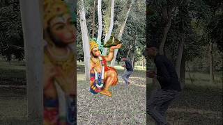 Jai Hanuman gayan gun sagar Jai kapis tihu log ujagar shorts reels ytshorts vfx [upl. by Tyson]