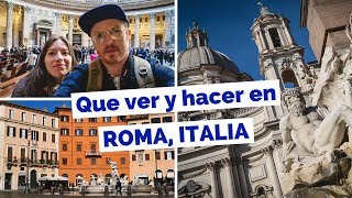 20 Cosas Que Ver y Hacer en Roma Italia Guía Turística [upl. by Irtimid]