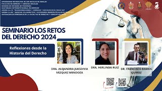 5a Sesión del Seminario los Retos del Derecho 2024 [upl. by Anile]