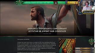 Gwent FR MORT DE LA VERSION CONSOLE  ROADMAP 2020 [upl. by Lonier]