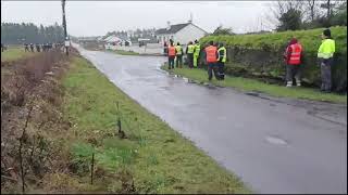 Galway Rally crash 2024 [upl. by Obadiah]