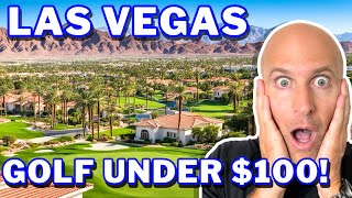 Best Golf Courses in Las Vegas Under 100  Living In Las Vegas Nevada [upl. by Namrak]