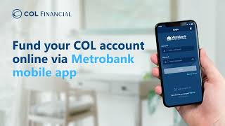 How to Fund Your COL Account via Metrobank [upl. by Bale]