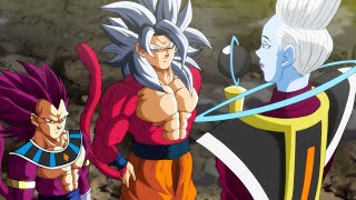 GOD Vegeta Almost Kills Beerus Goku Surpasses Whis  Dragon Ball Shinken MOVIE [upl. by Blackburn155]