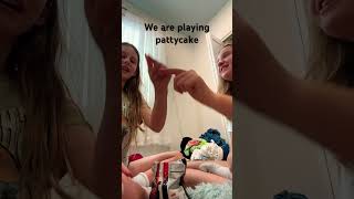 We were playing pattycake [upl. by Yriek]