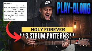 HOLY FOREVER  Lesson amp PlayAlong w Chords amp Lyrics  Chris Tomlin  Bethel Music  CeCe Winans [upl. by Notle690]