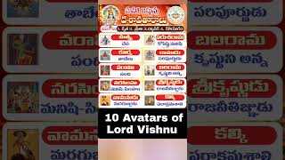 Lord Vishnu 10 Avatars [upl. by Shaia]