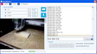 Program na prace inżynierską do sterowania frezarką CNC [upl. by Leod987]