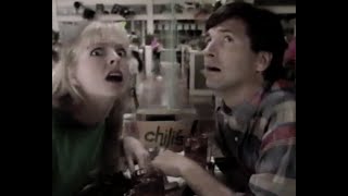 Chilis 1992 quotThursday Fajitasquot Restaurant Commercial VHS Footage [upl. by Elita]