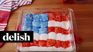 4th of July Smores  Delish [upl. by Arehc]