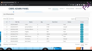 Online Bus Reservation System Project in PHP MySQL with Source Code  CodeAstro [upl. by Kohl]