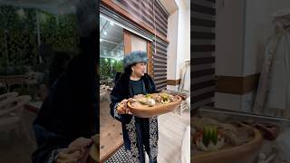 Dilfuza Ismailova Beshbarmoq N°1 da 😎 beshbarmak beshbarmoq beshbarmoqn1 food restaurant [upl. by Quin]