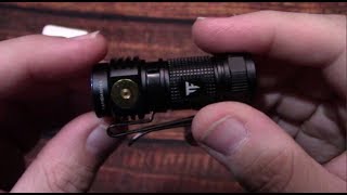 TrustFire MC1 EDC Flashlight Kit Review [upl. by Gnahc]