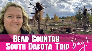 7 Days in Americas Heartland  SD Day 1  Bear Country USA  Rapid City SD  INFJ Travel Vlog [upl. by Anitnelav]