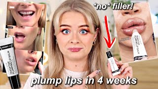 I tried that VIRAL quotLip Fillerquot Balm for 4 weeks My honest thoughts Inkey List Peptide Balm [upl. by Keith218]