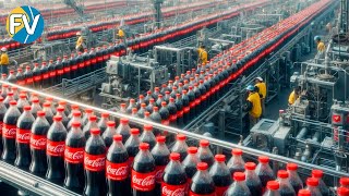 Dentro de las Mega Fábricas de CocaCola Secretos al descubierto [upl. by Darice]