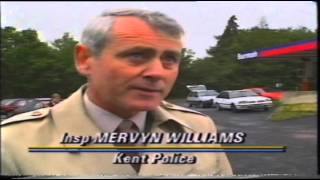 Kent Police news clips 1990 [upl. by Eednus]