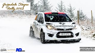 Grizedale Stages Rally 2023  SNOW HD [upl. by Boris]