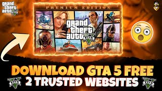 HOW TO DOWNLOAD GTA 5 FREE ON PC  MY FAVOURITE WEBSITES  GTA 5 FOR FREE  GTA 5 2022 [upl. by Enyleuqcaj]