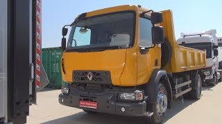 Renault Trucks D 18 Tipper Truck 2018 Exterior and Interior [upl. by Tallou]