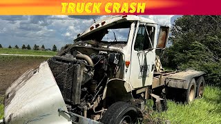 Traill County ND Truck Crash [upl. by Tsan]