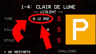 CLAIR DE LUNE IS DEAD ULTRAKILL 14 P in 12952s [upl. by Vasquez356]