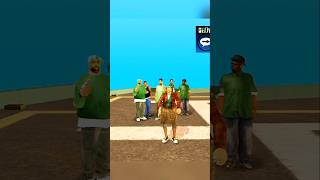 Granny Meets Grove Street Families GTA San Andreas  shorts gta [upl. by Akimehs]