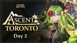 Ascent Toronto Day 2 Top 8  Grand Finals  Grand Archive TCG [upl. by Meehyr]