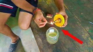 Water vs Anar Bomb Experiment। The Rajput Sanni। viralvideo [upl. by Oihsoy840]