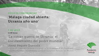 ‘Málaga Ciudad abierta Ucrania año uno’  ‘La «otra» guerra de Ucrania’ [upl. by Scuram679]